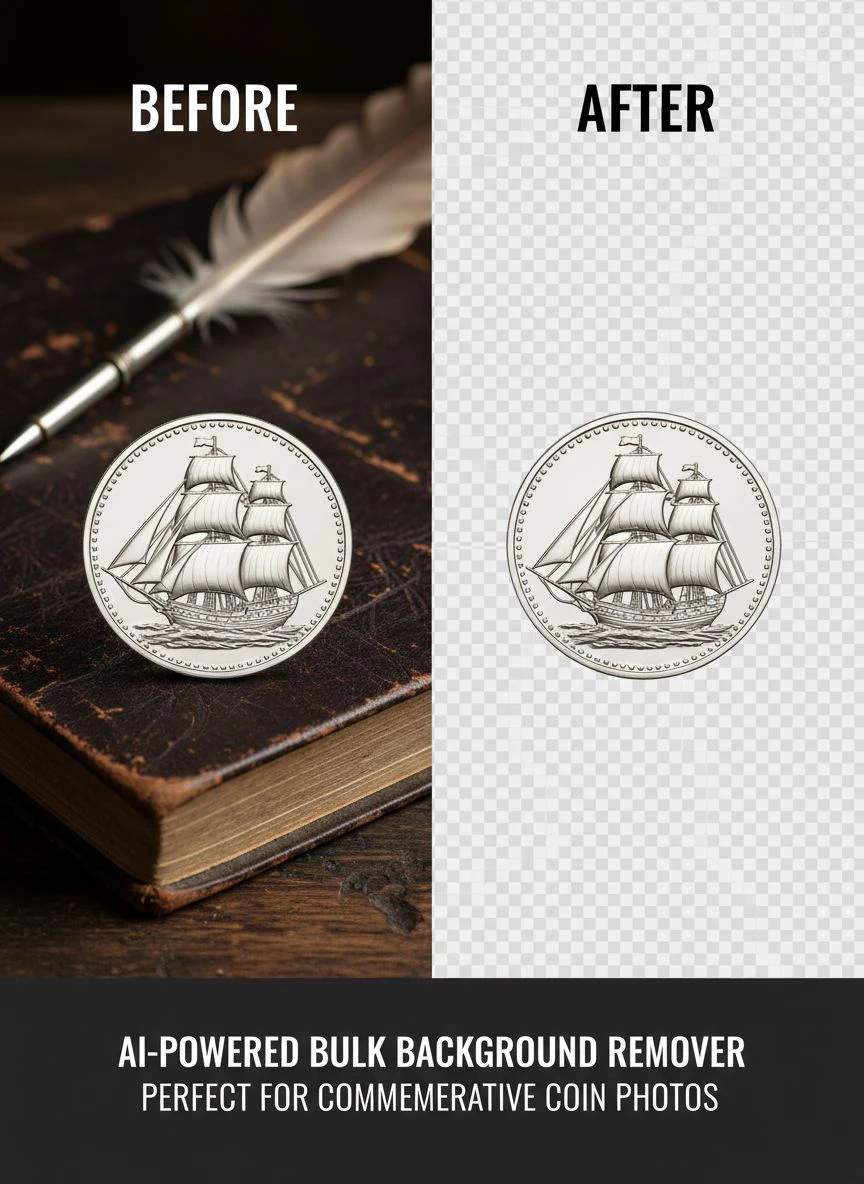 ai-powered bulk background remover for commemorative coin photos - Professional Guide
